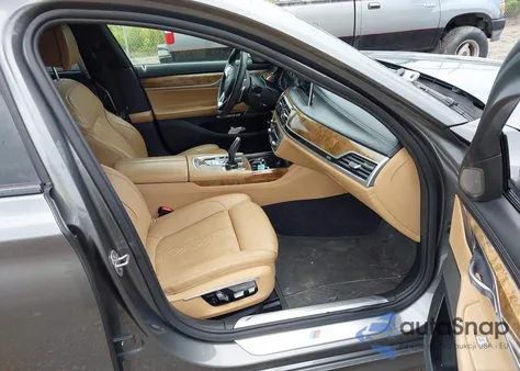 2016 BMW 750I xDrive from USA, damaged, VIN WBA7F2C58GG415114